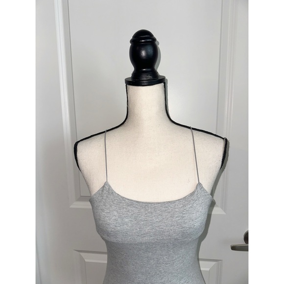 Wild Fable Gray Fitted Camisole Bodysuit - Picture 2 of 11